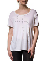 FEMINIST (Grey Font) - LOOSETEE